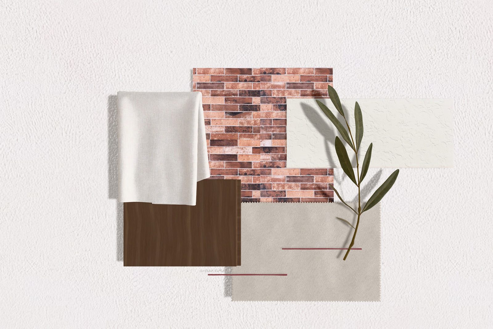 Materials moodboard